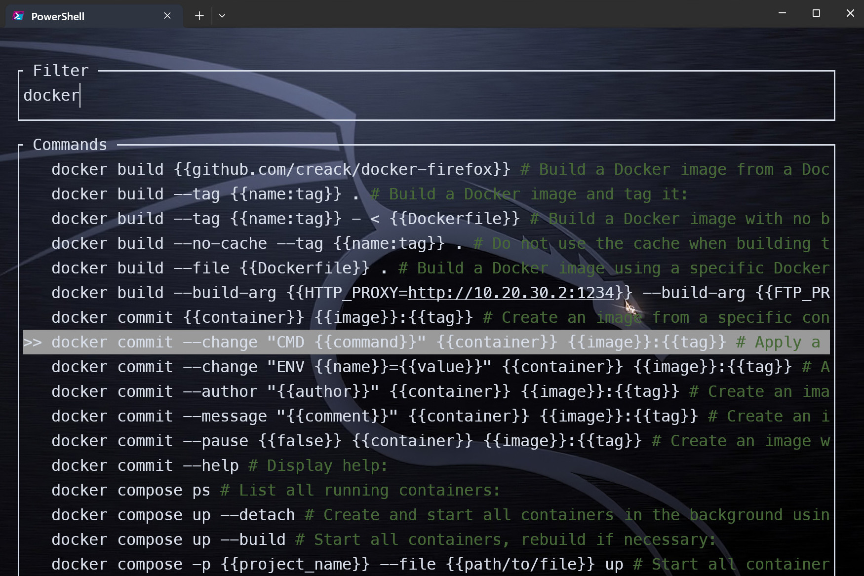 IntelliShell Search